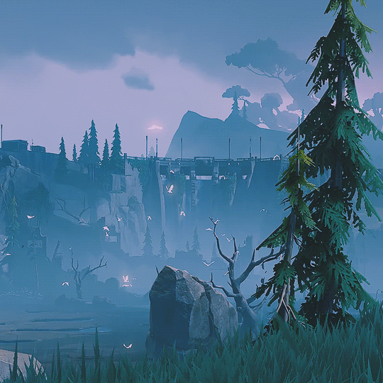 A drawing by artist SokoDraws of a person with short blue hair and brown sides. They are holding up peace signs and are wearing rose tinted round glasses. They are smiling with their eyes closed.